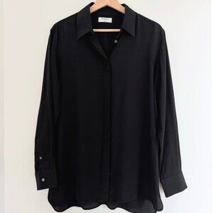 NWOT Aritzia 100% Silk Shirt